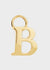 ALPHABET CHARM GOLD + LETTERS