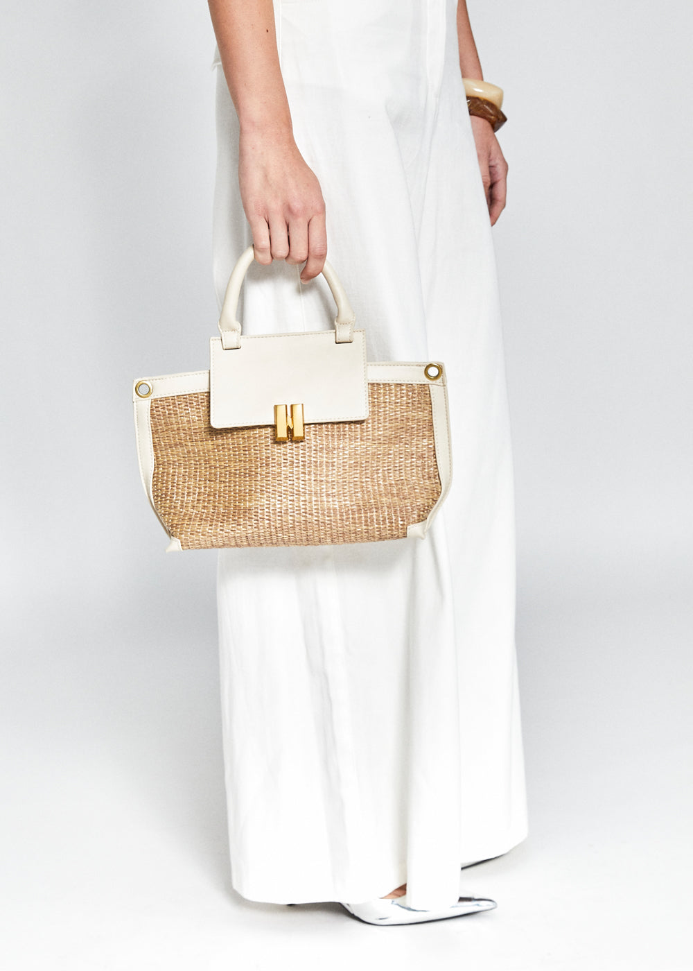 BORSA MUSA A MANO TESSUTO+PAGLIA � Nal?