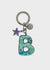 KEYCHAIN LETTER WITH CHARMS