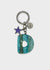 KEYCHAIN LETTER WITH CHARMS