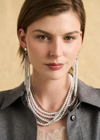 SET PERLE BIANCO 12