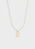 COLLANA ACC.INOS PLAC.ORO 18KT+SEGNO ZODIACALE