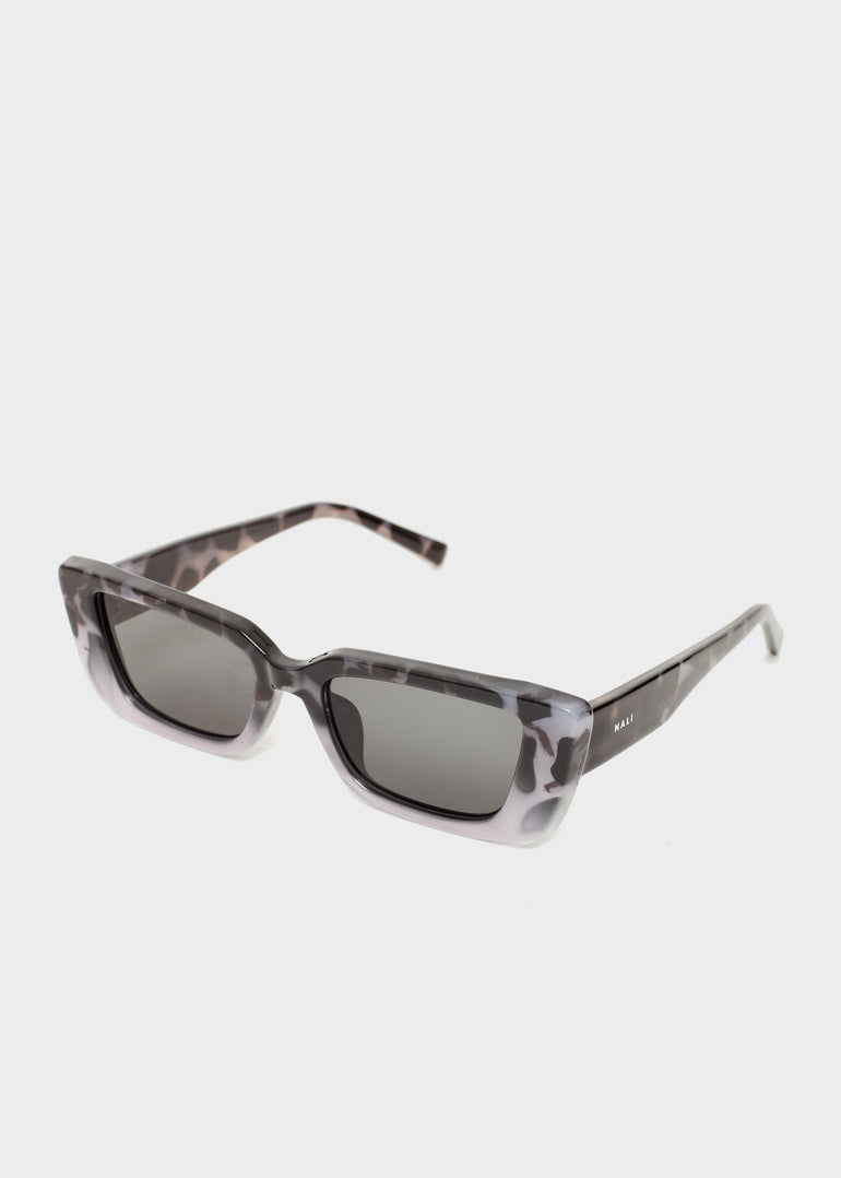 LENA RECTANGULAR PURPLE SUNGLASSES – Nalì